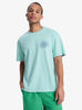 Camiseta Quiksilver Curve Palm Blue Haze