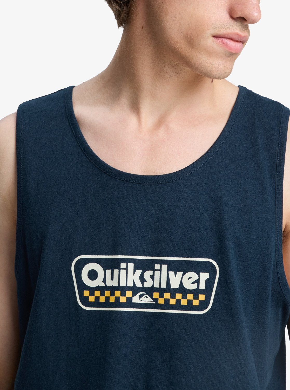 Camiseta Quiksilver EV Starting Grid Dark Navy
