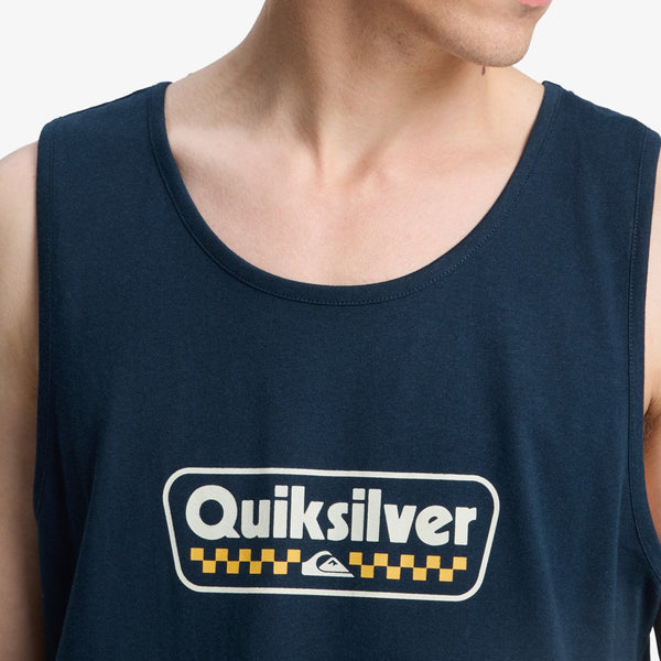 Camiseta Quiksilver EV Starting Grid Dark Navy
