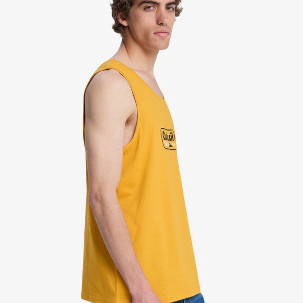 Camiseta Quiksilver EV Starting Grid Mineral Yellow