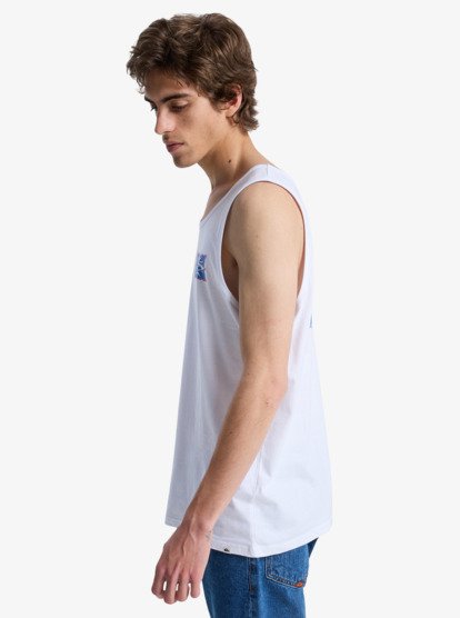 Camiseta Quiksilver Starfish Stamp White