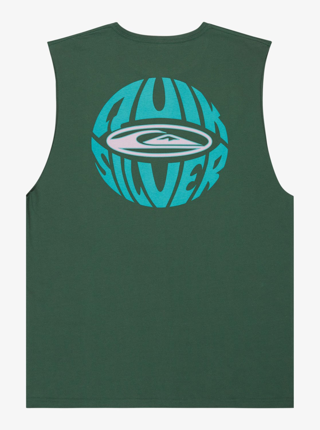Camiseta Quiksilver EV Quikglobe Muscle Forest