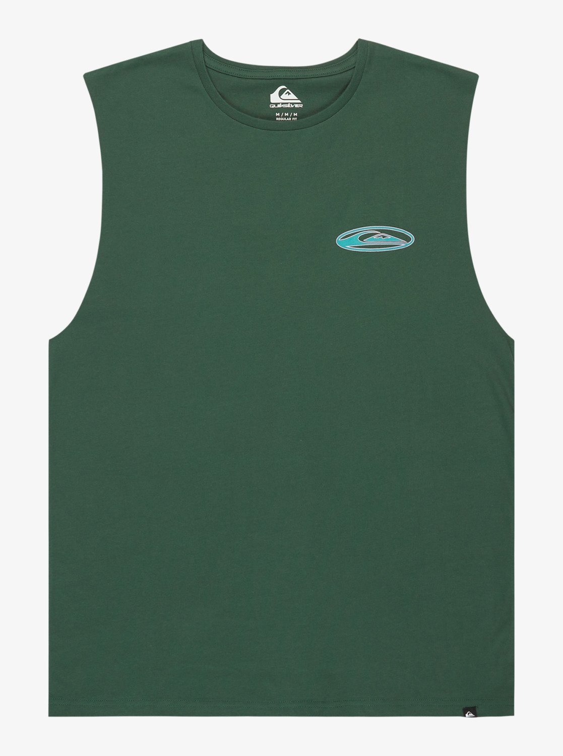 Camiseta Quiksilver EV Quikglobe Muscle Forest