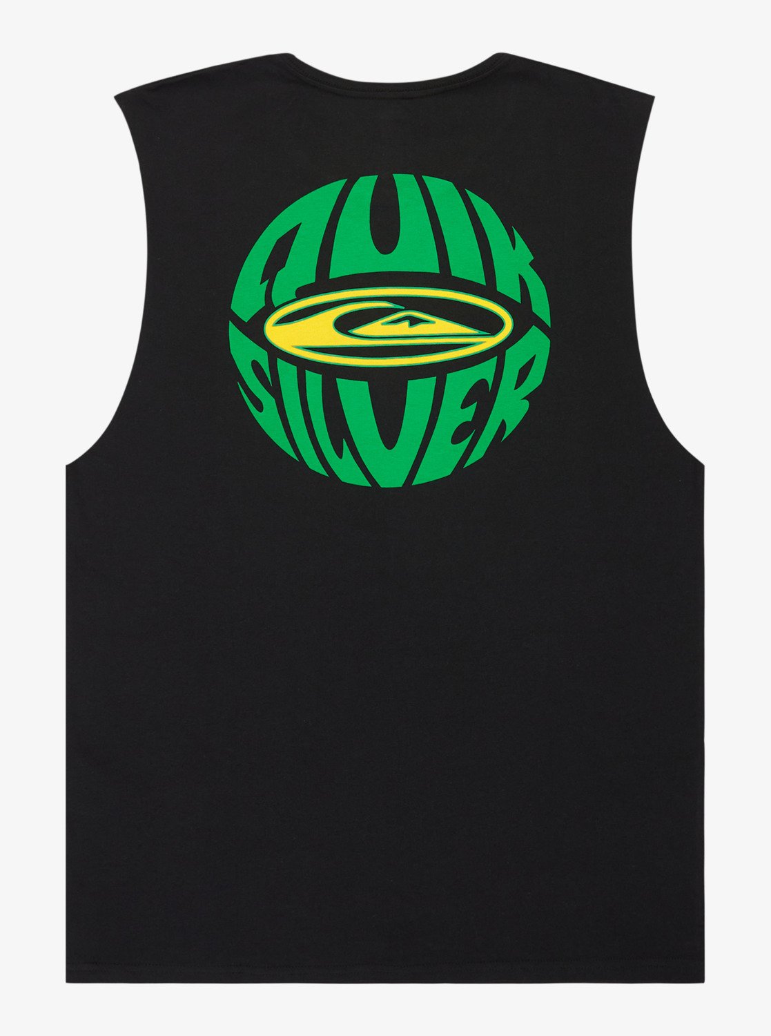 Camiseta Quiksilver EV Quikglobe Muscle Black