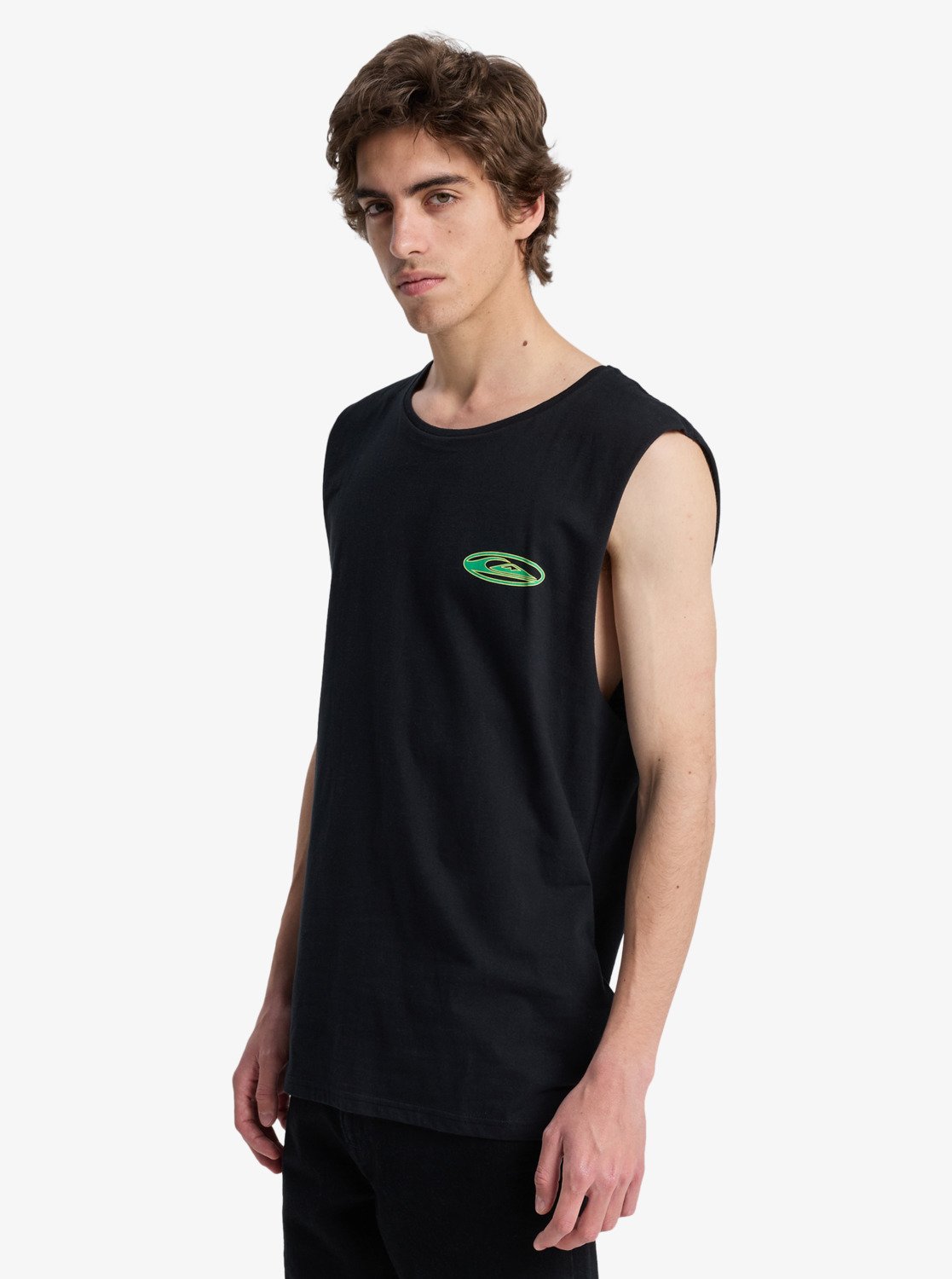 Camiseta Quiksilver EV Quikglobe Muscle Black