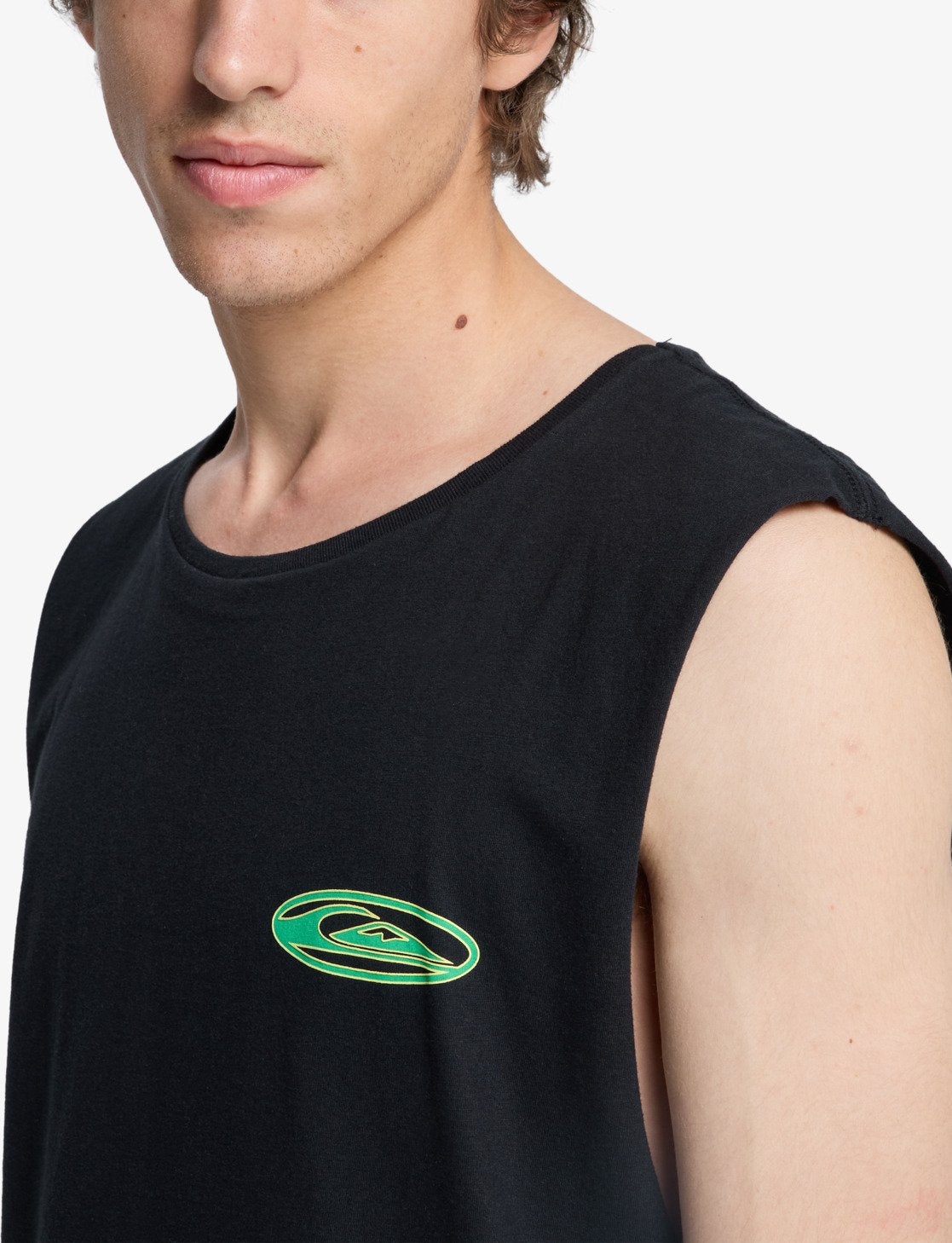 Camiseta Quiksilver EV Quikglobe Muscle Black