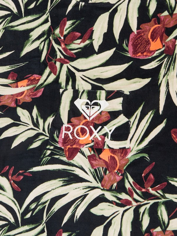 Poncho Roxy Stay Magical Printed Wind Swept Floral