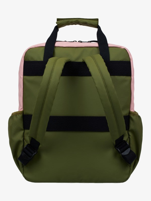 Mochila Roxy Schoolie Oil Green