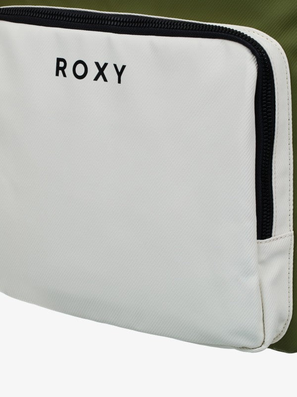 Mochila Roxy Schoolie Oil Green