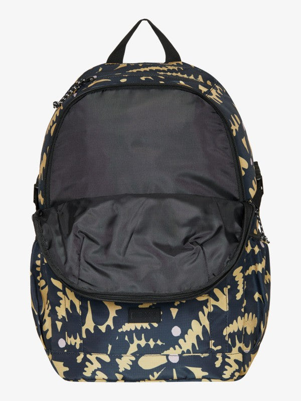 Mochila Roxy Jayjay Active Anthracite Big Flowers