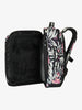Mochila Roxy Current Vibes Anthracite wind swept floral