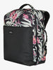 Mochila Roxy Current Vibes Anthracite wind swept floral