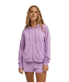Sudadera Roxy Surfing By Daylight Full Zip - Rosa (Crocus Petal) - imagen oficial principal del producto