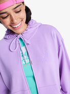 Sudadera Roxy Surfing By Daylight Full Zip - Rosa (Crocus Petal) - imagen oficial de producto, vista frt4