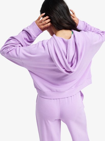 Sudadera Roxy Surfing By Daylight - Rosa (Crocus Petal) - imagen oficial de producto, vista bck1