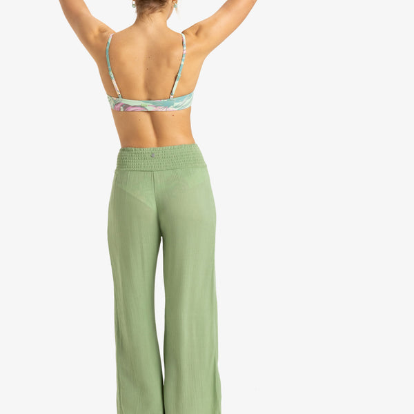 Pantalón Roxy Along The Beach Basil