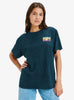 Camiseta Roxy Sunnyoversize Optic Wash Anthracite