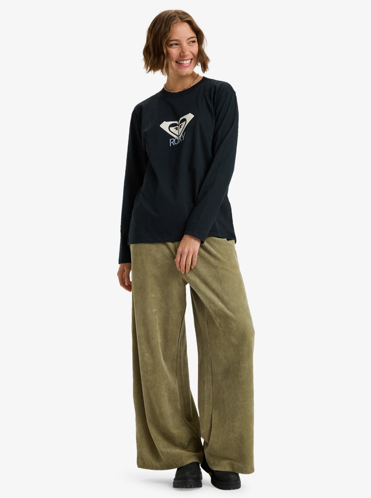 Camiseta Roxy Hangloose Art Anthracite