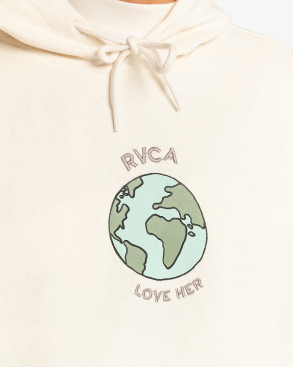 Sudadera RVCA Love Her Hoodie Salt