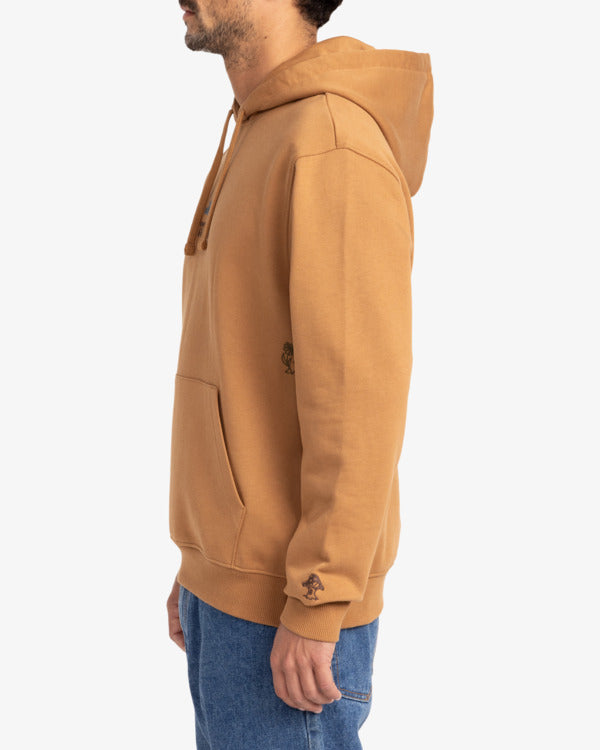 Sudadera RVCA Scorched Lands Camel