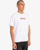 Camiseta Rvca Letterman White