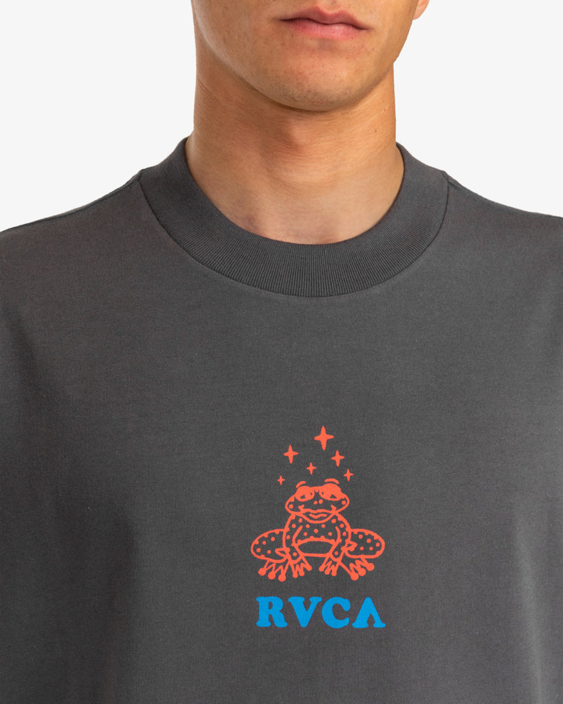 Camiseta Rvca Magic Frog Garage Blue