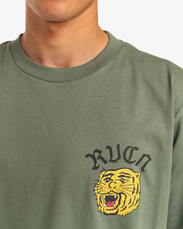 Camiseta Rvca Wild Cat Surplus