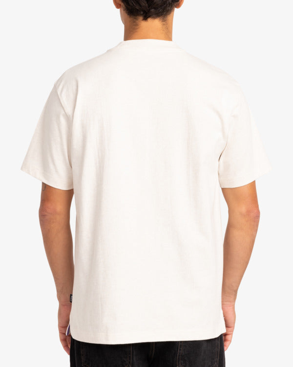 Camiseta Rvca Just Floatin Oatmeal Heather