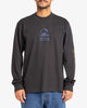 Camiseta RVCA Scorcheds Lands Washed Black