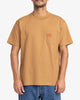 Camiseta Rvca Chainmail Pocket Tee Rawhide