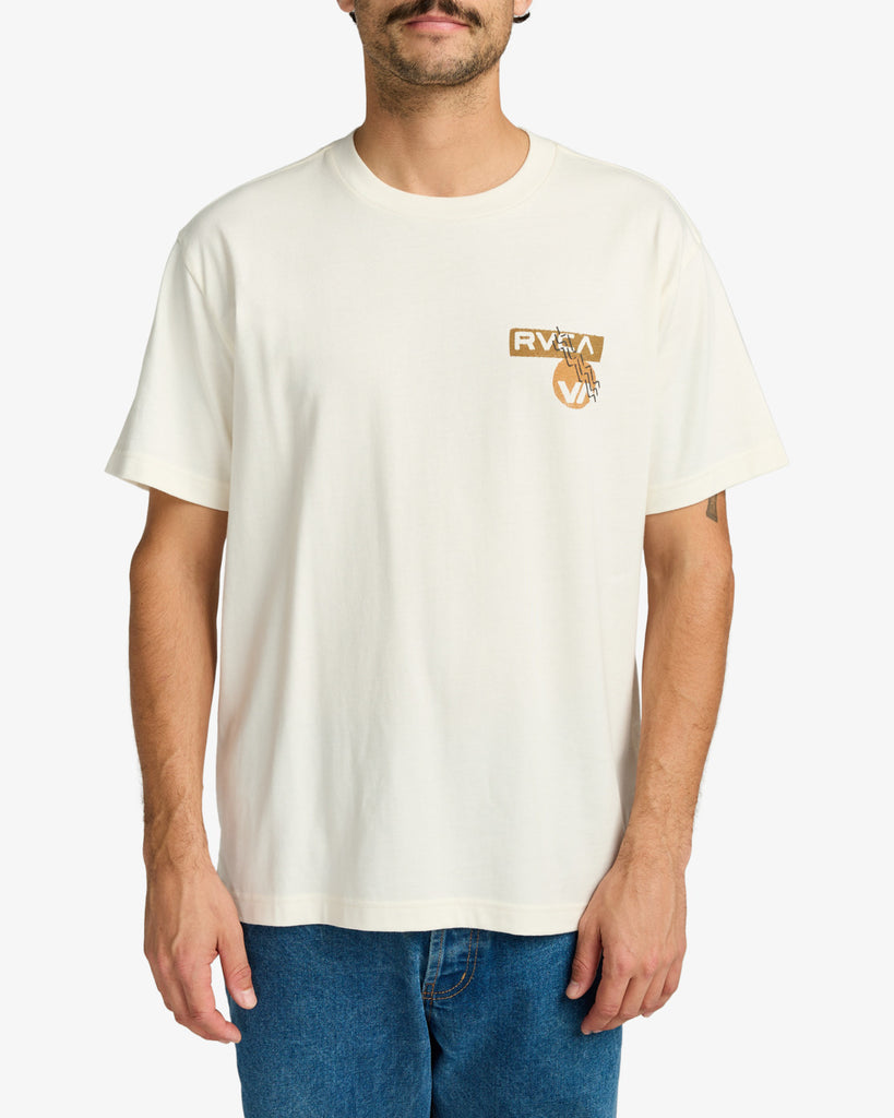 Camiseta Rvca Desertscape Antique White