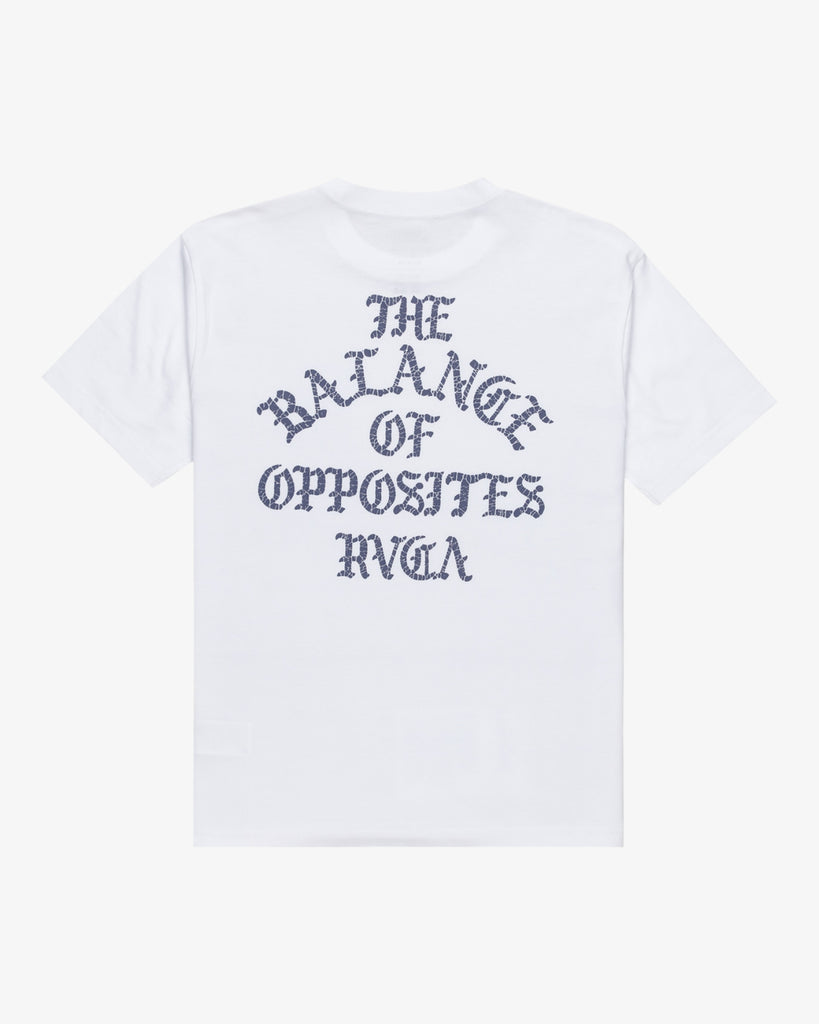 Camiseta Rvca Iron On White