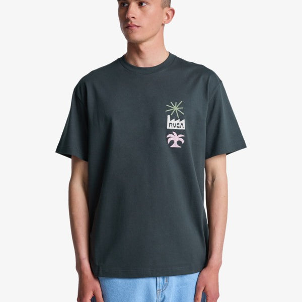 Camiseta Rvca Mirage Pirate Black