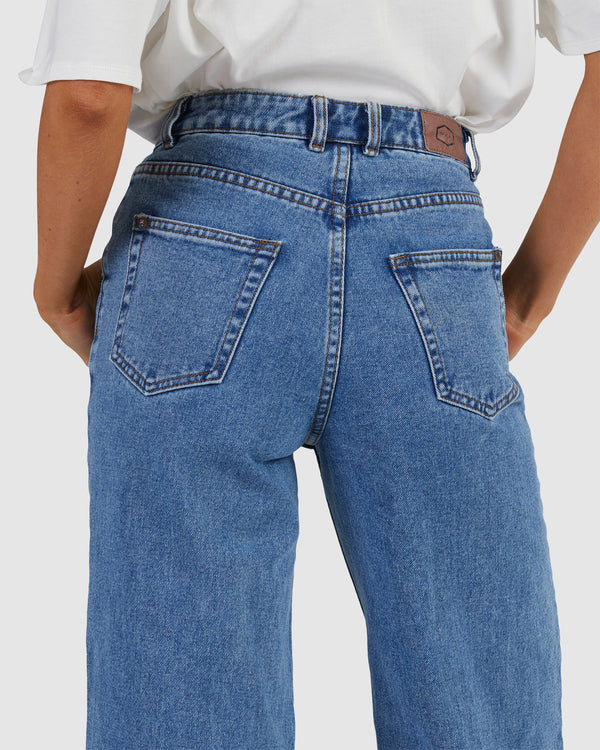 Pantalón Rvca Coco Medium Indigo