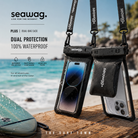 Funda Acuática Seawag Plus Dual Bag impermeable IPX8 para móvil y objetos personales ideal para surf playa paddle surf y actividades acuáticas