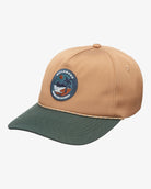 Gorra Billabong A/Div Strapback Khaki para hombre en color khaki con visera verde y cierre ajustable tipo strapback.