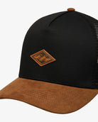 detale delantero del parche de la Gorra Billabong Diamond Black
