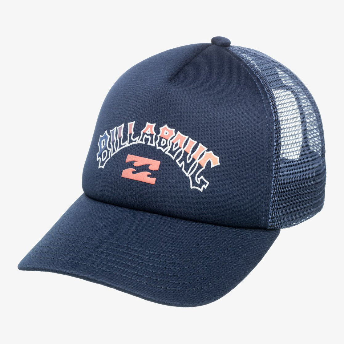 Gorra Billabong Podium Navy Multi Kid azul marino para niño con rejilla trasera y cierre ajustable tipo snapback ideal para verano