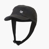 Gorra Billabong Surf Cap Antique Black negra técnica con sujeción bajo la barbilla y cierre ajustable para surf