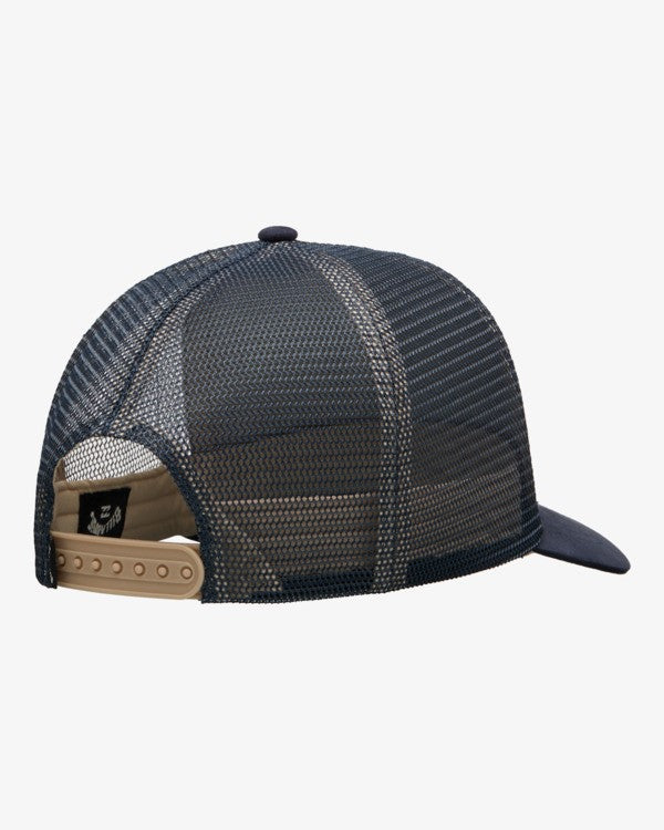 parte trasera de rejilla en la gorra billabong diamond castle rock