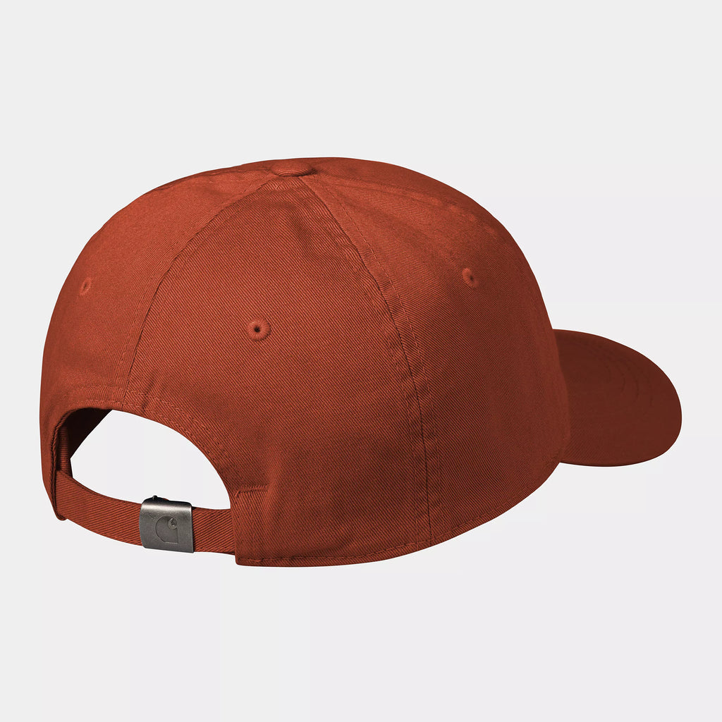 Gorra Carhartt WIP Madison Logo Cap Vermillion/White