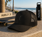 Gorra Hurley Del Mar Trucker Black en paseo marítimo surf skate lifestyle premium Costa del Sol