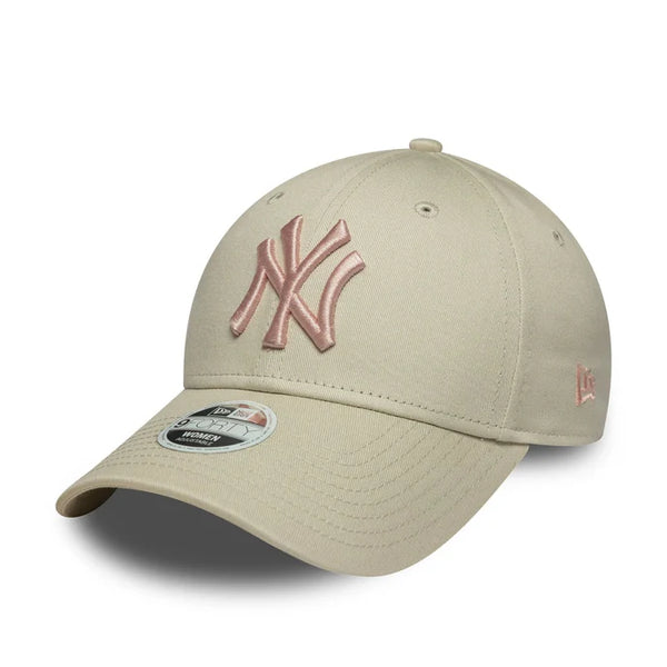Gorra New Era NY Women Essential Logo Bone Pink