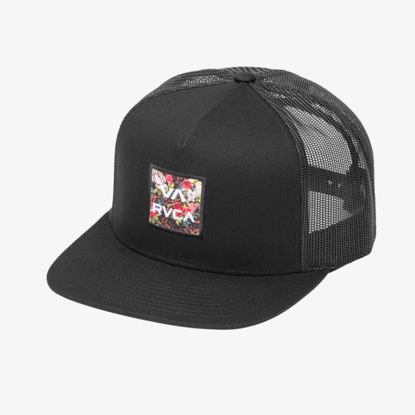 Gorra Rvca Va ATW Black Floral