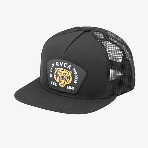 Gorra Rvca Squadron Black Trucker