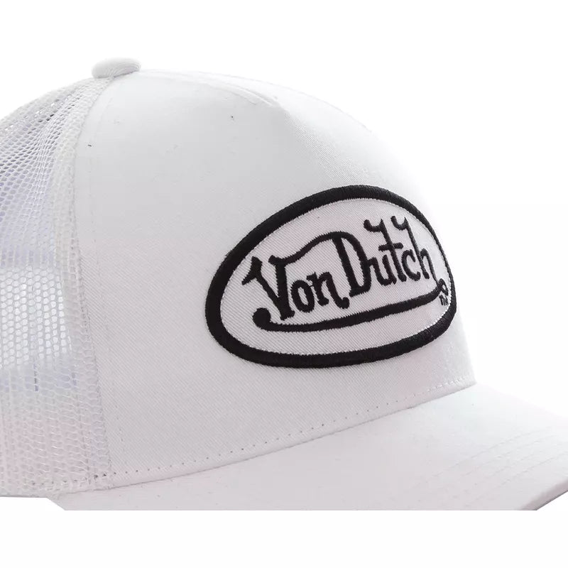Gorra Von Dutch Col White Logo