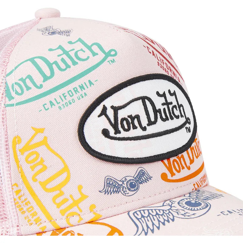 Gorra Von Dutch Bra Pink