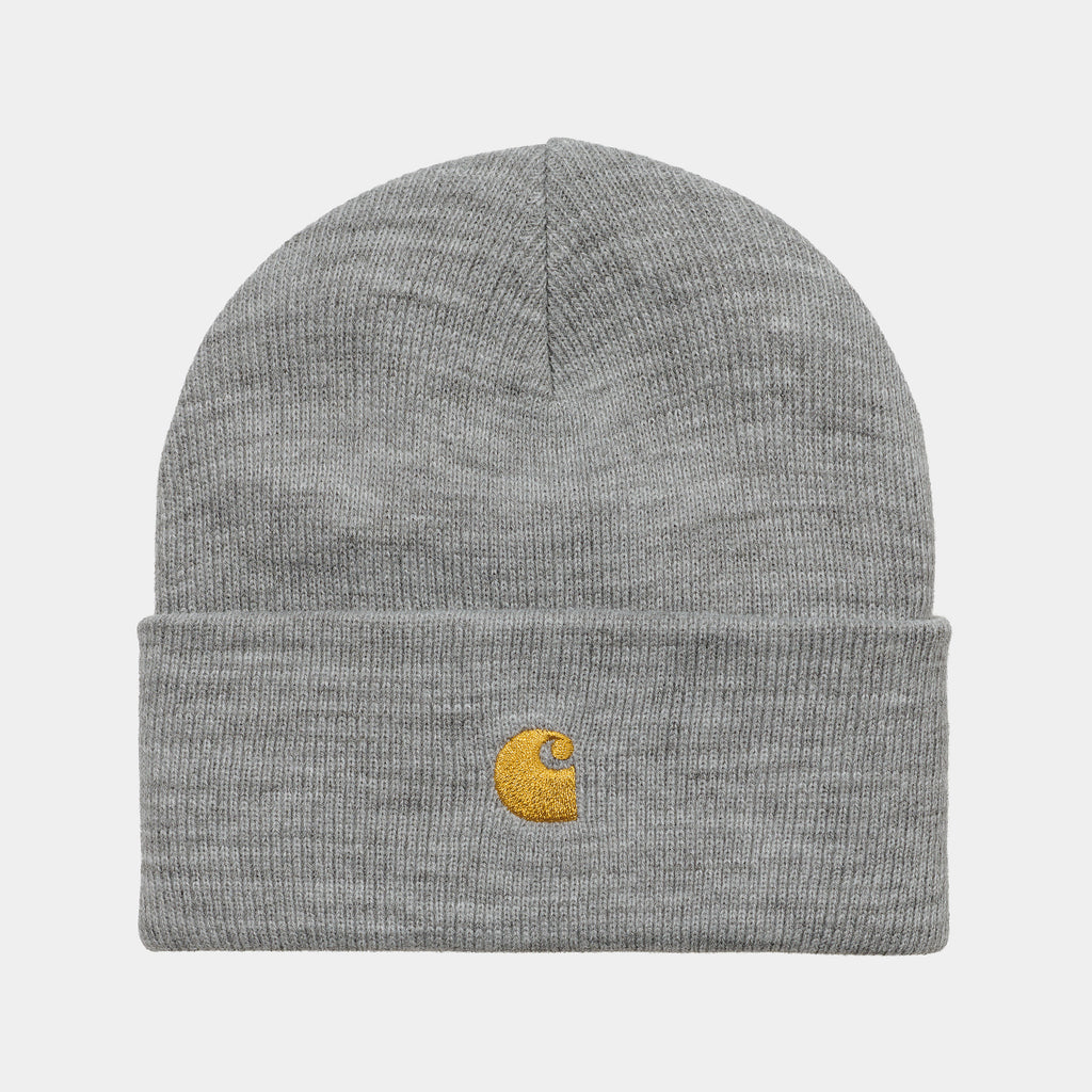 Gorro Carhartt Wip Chase Beanie Heather Grey Gold