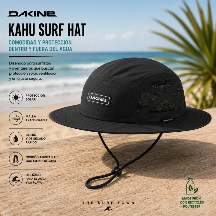 Gorro Dakine Kahu Surf Hat - Negro (Black)