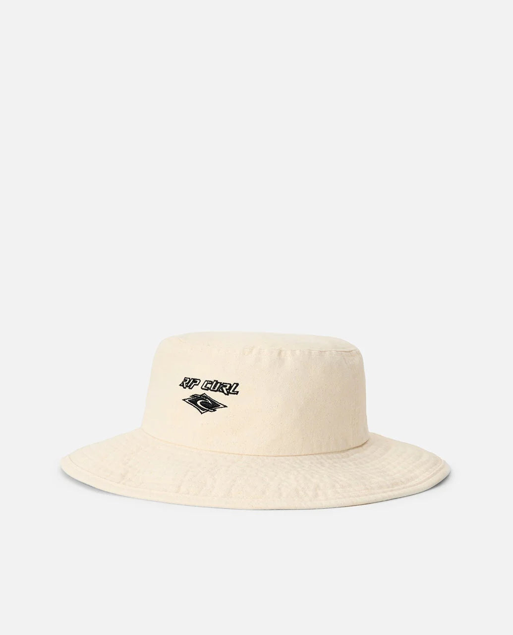 Sombrero Rip Curl UPF Premium Surf Bone Black tipo bucket con protección solar para surf, playa y actividades outdoor